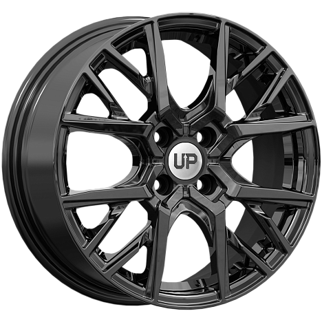 Up124 (КС1104) 6.500xR16 4x100 DIA67.1 ET39 New Black Up124 (КС1104) 6.500xR16 4x100 DIA67.1 ET39 New Black