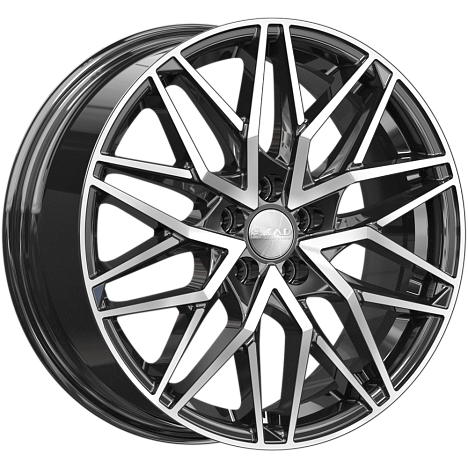 АЗИМУТ (КЛ371) 7.000xR17 5x108 DIA67.1 ET45 алмаз АЗИМУТ (КЛ371) 7.000xR17 5x108 DIA67.1 ET45 алмаз