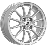 Литые диски Up102 (КС981) 6.000xR15 4x100 DIA60.1 ET46 Silver Classic для Nissan Almera