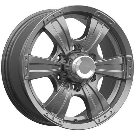 РЕЙНДЖЕР (КЛ217М) 7.000xR16 6x139.7 DIA109.7 ET0 графит РЕЙНДЖЕР (КЛ217М) 7.000xR16 6x139.7 DIA109.7 ET0 графит