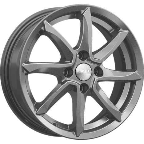 ОСАКА (КЛ317) 6.000xR15 4x100 DIA60.1 ET50 графит ОСАКА (КЛ317) 6.000xR15 4x100 DIA60.1 ET50 графит