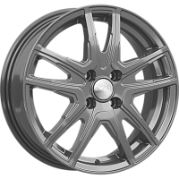 Литые диски СИДНЕЙ (КЛ308) 6.000xR16 4x100 DIA60.1 ET41 графит для Renault Logan