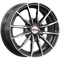Литые диски Финчер (КС1119) 5.500xR14 4x108 DIA63.35 ET35 Блэк Джек для Mazda 121
