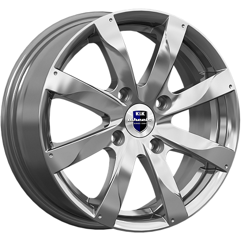 Джемини (КС617) 6.000xR15 4x100 DIA67.1 ET38 дарк платинум Джемини (КС617) 6.000xR15 4x100 DIA67.1 ET38 дарк платинум