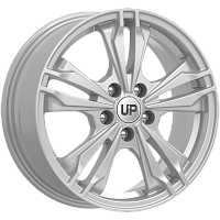 Литые диски Up103 (КС982) 6.500xR16 5x114.3 DIA66.1 ET40 Silver Classic для Nissan Qashqai + 2