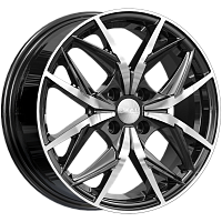 Литые диски АСТИ (КЛ377) 6.500xR16 4x100 DIA60.1 ET37 алмаз для Lada Vesta Sw Cross