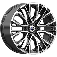 Литые диски Кортес (КС1102) 8.500xR19 6x139.7 DIA75.1 ET42 алмаз черный