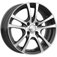 Литые диски ДЕЛИ (КЛ300) 6.000xR15 4x98 DIA58.6 ET38 алмаз для Богдан 2110