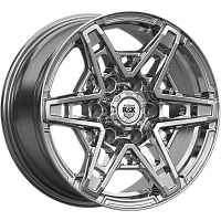 Литые диски Блэкберн (КС1129) 8.000xR17 6x139.7 DIA77.9 ET25 дарк платинум для Chevrolet Литые диски Блэкберн (КС1129) 8.000xR17 6x139.7 DIA77.9 ET25 дарк платинум для Chevrolet