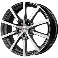 Литые диски Big Byz (КС680) 7.000xR17 5x110 DIA65.1 ET39 Блэк Джек для Opel Meriva Opc Литые диски Big Byz (КС680) 7.000xR17 5x110 DIA65.1 ET39 Блэк Джек для Opel Meriva Opc