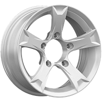 Литые диски Триал (КС621) 6.500xR15 5x139.7 DIA98.2 ET30 сильвер для KIA Sportage