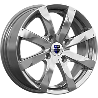 Литые диски Джемини-оригинал (КС617) (КС617) 6.000xR15 4x114.3 DIA67.1 ET43 дарк платинум для Daewoo Gentra