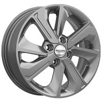 Литые диски KL-319 (15_Rio II) (КЛ319) 6.000xR15 4x100 DIA54.1 ET46 графит Литые диски KL-319 (15_Rio II) (КЛ319) 6.000xR15 4x100 DIA54.1 ET46 графит