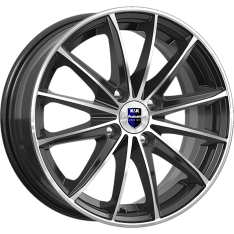 Пойнт Бланк (КС884) 6.000xR15 4x100 DIA67.1 ET35 алмаз черный SK Пойнт Бланк (КС884) 6.000xR15 4x100 DIA67.1 ET35 алмаз черный SK