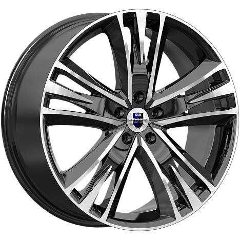 Атлас (КС661М) 8.500xR20 5x112 DIA66.6 ET43 алмаз черный Атлас (КС661М) 8.500xR20 5x112 DIA66.6 ET43 алмаз черный