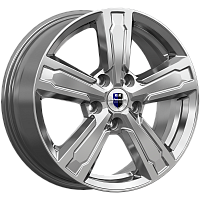 Литые диски Оклахома (КС998) 6.500xR16 5x110 DIA65.1 ET37 дарк платинум для Opel Corsa