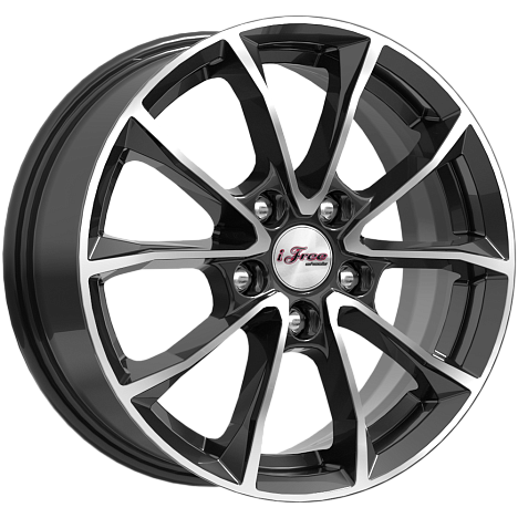 Джет (КС914) 6.500xR16 5x114.3 DIA66.1 ET50 Блэк Джек Джет (КС914) 6.500xR16 5x114.3 DIA66.1 ET50 Блэк Джек