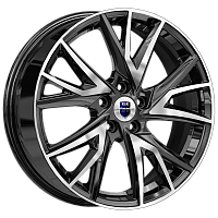 Литые диски Кайлас (КС1054) 6.500xR18 5x108 DIA60.1 ET52 алмаз черный для EXEED Lx Литые диски Кайлас (КС1054) 6.500xR18 5x108 DIA60.1 ET52 алмаз черный для EXEED Lx