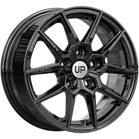 Литые диски Up117 (КС1049) 6.500xR15 5x100 DIA57.1 ET38 New Black для Volkswagen Golf