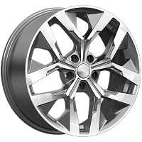 Литые диски ЛАМБЕРТ (КЛ370) 7.500xR18 5x114.3 DIA67.1 ET50 алмаз графит для Suzuki