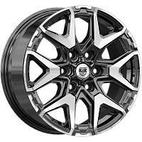 Литые диски Гангут (КС1176) 7.500xR18 6x139.7 DIA93.1 ET55 алмаз черный