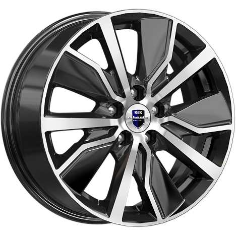 Гамбит (КС961) 6.500xR16 5x112 DIA57.1 ET38 алмаз черный Гамбит (КС961) 6.500xR16 5x112 DIA57.1 ET38 алмаз черный