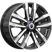 Литые диски Мичиган (КС1107) 8.000xR18 5x150 DIA110.1 ET56 алмаз черный для Lexus Lx Литые диски Мичиган (КС1107) 8.000xR18 5x150 DIA110.1 ET56 алмаз черный для Lexus Lx