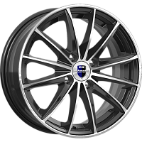 Литые диски Пойнт Бланк-оригинал (КС884) (КС884) 6.000xR15 4x100 DIA54.1 ET46 алмаз черный SK для Hyundai Solaris