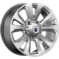 Литые диски Ла-Пас (КС897) 8.000xR18 5x139.7 DIA108.5 ET0 дарк платинум для Lada Lada  4x4 5-Door