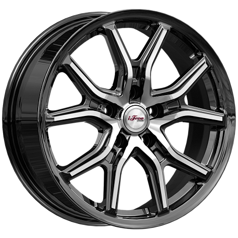 Страйк (КС1080) 6.500xR17 5x112 DIA57.1 ET33 Блэк Джек Страйк (КС1080) 6.500xR17 5x112 DIA57.1 ET33 Блэк Джек