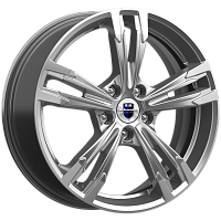 Литые диски Karrera Light (КС935) 7.000xR18 5x108 DIA67.1 ET35 брайт дарк платинум для Chery Tiggo 9