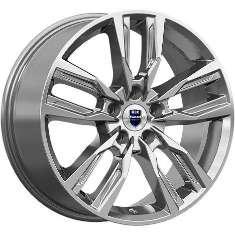 Борэй (КС901) 8.000xR18 5x120 DIA72.6 ET42 дарк платинум Борэй (КС901) 8.000xR18 5x120 DIA72.6 ET42 дарк платинум