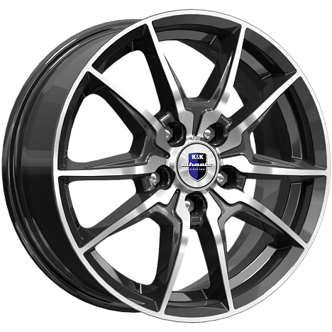 Адамар (КС886) 6.500xR16 5x108 DIA63.35 ET50 алмаз черный Адамар (КС886) 6.500xR16 5x108 DIA63.35 ET50 алмаз черный