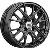 Литые диски Up127 (КС1088) 5.500xR14 4x100 DIA67.1 ET35 New Black для Suzuki Wagon R