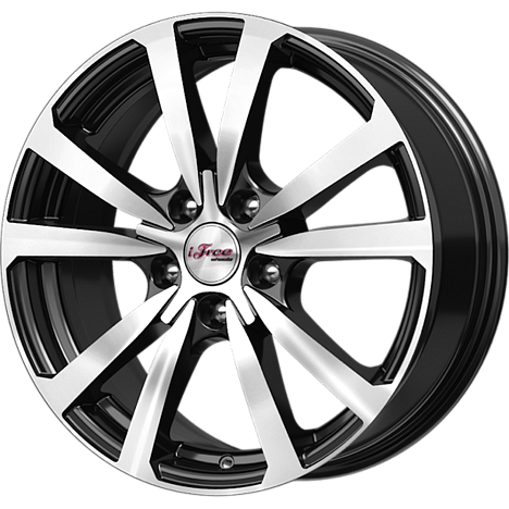 Бэнкс (КС645) 7.000xR17 5x114.3 DIA66.6 ET37 Блэк Джек Бэнкс (КС645) 7.000xR17 5x114.3 DIA66.6 ET37 Блэк Джек