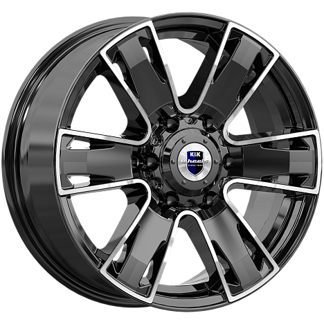 Севенна (КС726) 7.000xR17 6x139.7 DIA106.1 ET30 алмаз черный Севенна (КС726) 7.000xR17 6x139.7 DIA106.1 ET30 алмаз черный