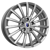 Литые диски Акцент-оригинал (КС562) (КС562) 7.000xR17 5x112 DIA66.6 ET48.5 дарк платинум для Volkswagen Caddy