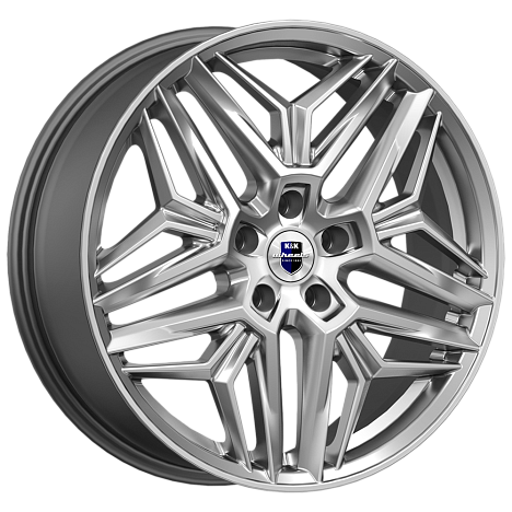 Колумб (КС1038) 7.000xR19 5x115 DIA70.2 ET45 дарк платинум Колумб (КС1038) 7.000xR19 5x115 DIA70.2 ET45 дарк платинум