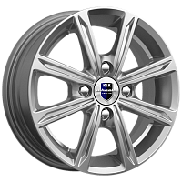 Литые диски Флэш (КС698) 5.000xR14 4x100 DIA67.1 ET35 дарк платинум для Daihatsu Gran Move Литые диски Флэш (КС698) 5.000xR14 4x100 DIA67.1 ET35 дарк платинум для Daihatsu Gran Move