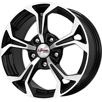 Литые диски Эрнесто (КС484) 6.500xR15 5x114.3 DIA67.1 ET43 Блэк Джек для Honda Cr-V