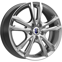 Литые диски Samara (КС866) 6.000xR16 5x112 DIA66.6 ET40 дарк платинум для Volkswagen Golf