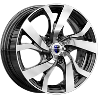 Литые диски Палермо-оригинал (КС607) (КС607) 6.500xR16 5x114.3 DIA66.1 ET47 алмаз черный Литые диски Палермо-оригинал (КС607) (КС607) 6.500xR16 5x114.3 DIA66.1 ET47 алмаз черный