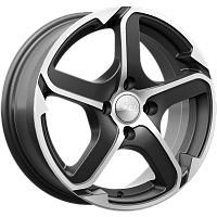 Литые диски АЛЛИГАТОР (КЛ132) 6.000xR15 4x100 DIA56.6 ET45 Алмаз бархат новый для Opel