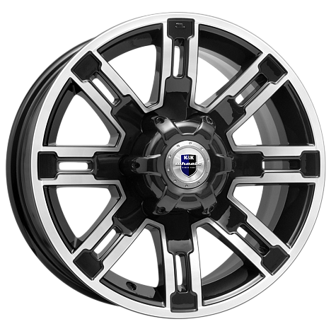 Полюс (КС609М) 7.500xR16 6x139.7 DIA107.1 ET22 алмаз черный Полюс (КС609М) 7.500xR16 6x139.7 DIA107.1 ET22 алмаз черный