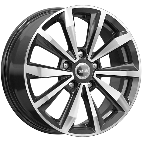 КС974 (16_Taos) (КС974) 6.500xR16 5x112 DIA57.1 ET43 алмаз черный КС974 (16_Taos) (КС974) 6.500xR16 5x112 DIA57.1 ET43 алмаз черный