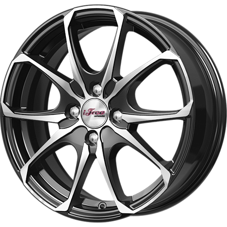 Такеши (КС877) 6.000xR16 4x100 DIA67.1 ET35 Блэк Джек Такеши (КС877) 6.000xR16 4x100 DIA67.1 ET35 Блэк Джек