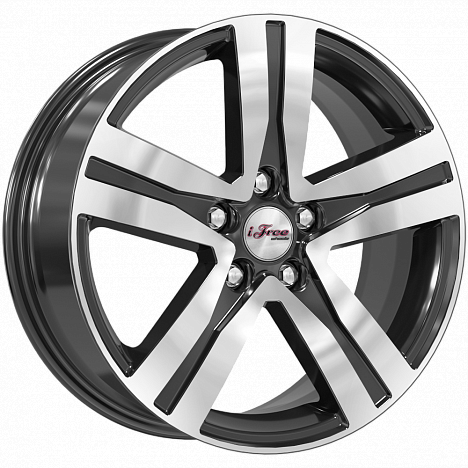 Rebel (КС913) 7.000xR17 5x114.3 DIA66.1 ET50 Блэк Джек Rebel (КС913) 7.000xR17 5x114.3 DIA66.1 ET50 Блэк Джек