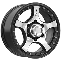 Литые диски ТИТАН (КЛ139) 7.000xR16 6x139.7 DIA109.7 ET20 алмаз для Toyota Hiace Литые диски ТИТАН (КЛ139) 7.000xR16 6x139.7 DIA109.7 ET20 алмаз для Toyota Hiace