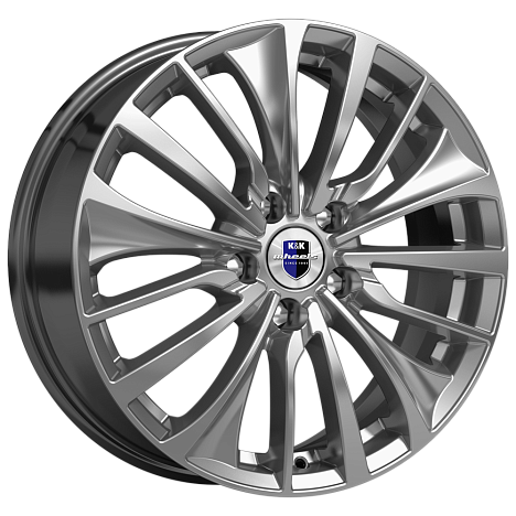 Flanker (КС1097) 6.500xR17 5x112 DIA66.6 ET39 дарк платинум Flanker (КС1097) 6.500xR17 5x112 DIA66.6 ET39 дарк платинум
