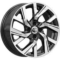 Литые диски КС1030 (ZV_15_Cobalt) (КС1030) 6.000xR15 4x100 DIA60.1 ET39 алмаз черный для Renault Clio